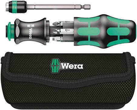 WERA Kraft Kompakt 20 Çantalı Tornavida Bits Set 05051021001