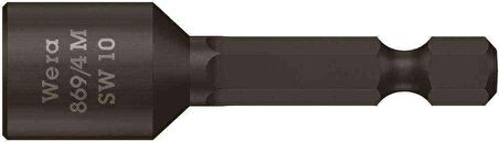 Wera 869/4 Mıknatıslı Lokma 10x50mm Bits 05060425001
