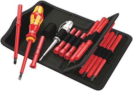 Wera K. Kompakt VDE İzoleli 60i/62i/65i 18 Li Set 05003471001