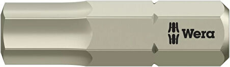 Wera 3840/1 TS Bits, Paslanmaz, 6 x 25 mm