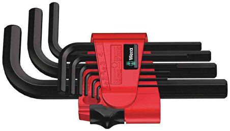 Wera 950/9 Hex-Plus 9 Lu Kısa Alyan Set 05021737001