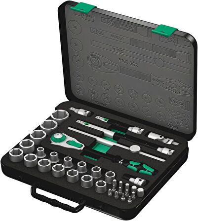 Wera 8100 SC 2 Cırcır Zyklop Karma Seti 1/2" 05003645001