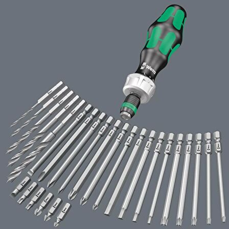 Wera Kraftform Kompakt 60 RA Cırcır Tutuculu Bits Seti 05051040001
