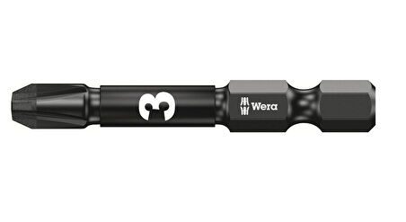 WERA PZ3 x 50 mm Yıldız Bits Uç (855/4 IMP DC)