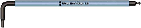 Wera 950 SPKL Hex-Plus Renkli Topbaş Alyan 1,5mm 05022600001