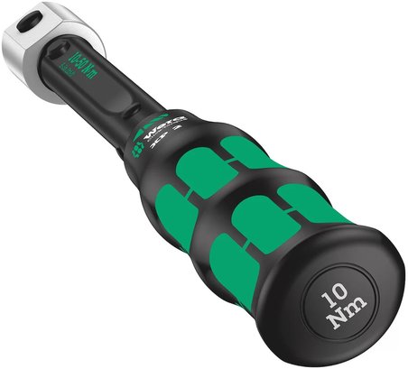 Wera Click-Torque XP 2 Değişken Geçmeli Uçlu Önayarlı Tork Anahtarı, 10-50 Nm, 10 Nm, 9x12 x 10.0 Nm x 10-50 Nm