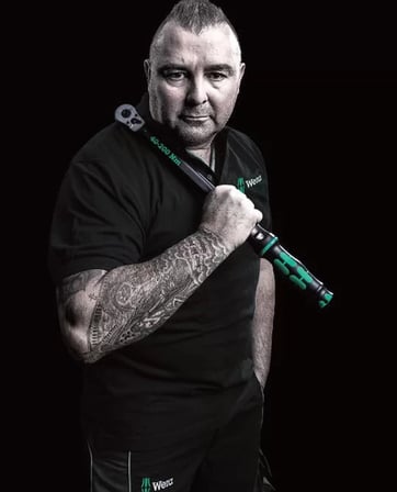 Wera Click-Torque XP 2 Değişken Geçmeli Uçlu Önayarlı Tork Anahtarı, 10-50 Nm, 10 Nm, 9x12 x 10.0 Nm x 10-50 Nm