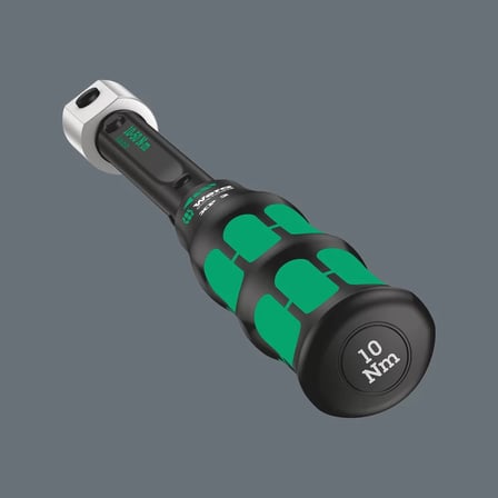 Wera Click-Torque XP 2 Değişken Geçmeli Uçlu Önayarlı Tork Anahtarı, 10-50 Nm, 10 Nm, 9x12 x 10.0 Nm x 10-50 Nm