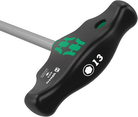 Wera 495 T Saplı Lokmabaş Tornavida, 10 x 230 mm