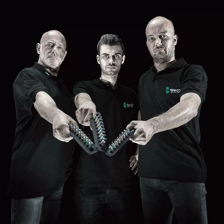 Wera Belt B VDE 1 TORX® Uçlu Zyklop Yalıtımlı Lokma Bits Seti, 3/8" Soketli, Tutma Fonksiyonlu