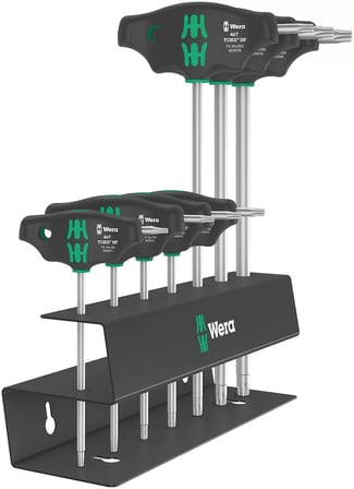 Wera 467/7 TORX® HF Set 2 Tutma Fonksiyonlu TORX® T Saplı Tornavida Seti