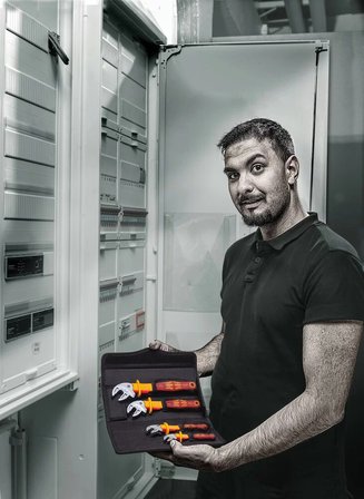 Wera 6004 Joker VDE 4 Set 1 VDE Yalıtımlı Kendinden Ayarlı Açık Ağız Kurbağacık Anahtar Seti