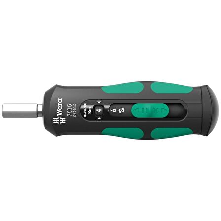 Wera 7515 Kraftform Safe-Torque Speed 2-6 Nm