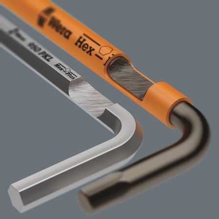 Wera 950 SPKS Renkli, Emperyal, BlackLaser, 5/64" x 50 mm