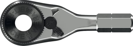 Wera 8011 Zyklop Mini 4 Bits tutuculu cırcır, 1/4", 1/4" x 50 mm
