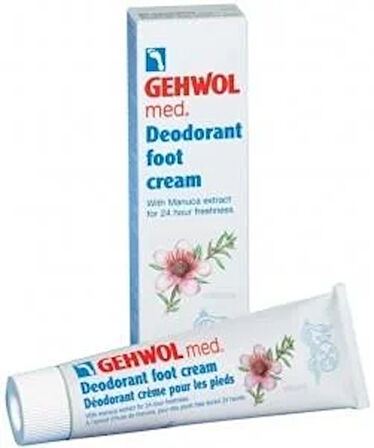 Gehwol Med Deodorant Foot Cream (Deodorantlı Ayak Kremi) 75ml