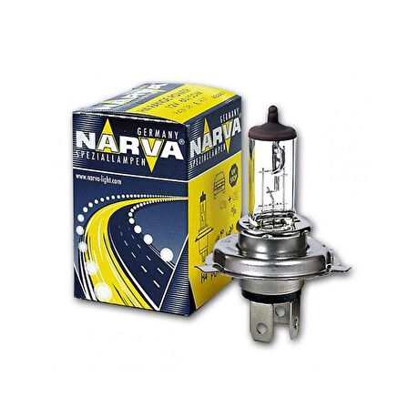 NARVA FAR AMPÜLÜ 12V 90/100W H4 TIRNAKLI 1 ADET