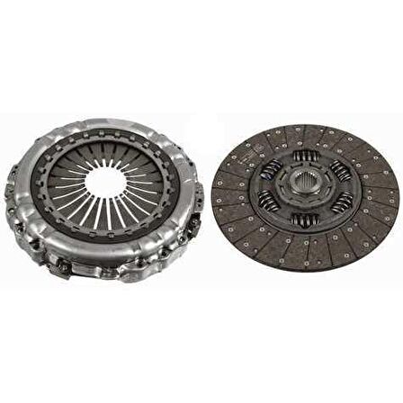 DEBRIYAJ SETI BASKI BALATA 430 MM RENAULT VOLVO OTOMATIK RULMANSIZ SET - SACHS 3400 700 618