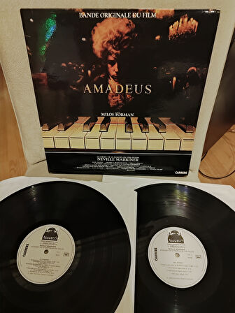 AMADEUS - Soundtrack -  1984 Fransa Basım Double LP Albüm Plak 2.el