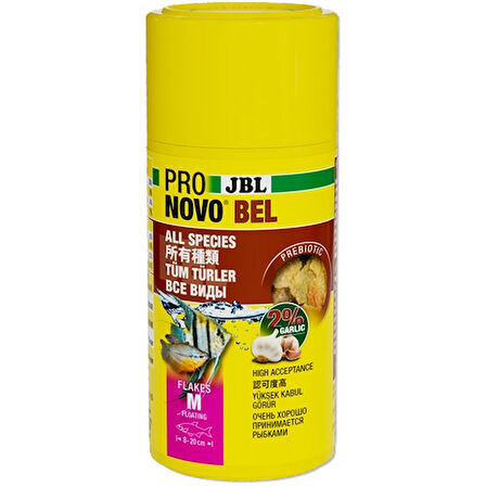 Jbl Pro Novo Bel Flakes Medium 18 Gr Kutu Yem