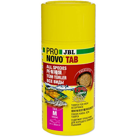 Jbl Pro Novo Tab Medium 150 Gr Kutu Yem