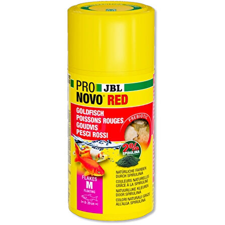 Jbl Pro Novo Red Flakes Medium 18 Gr Kutu Yem