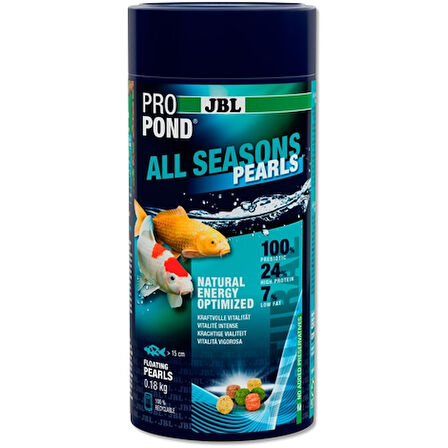 Jbl Pro Pond All Seasons Pearls 180 Gr Kutu Yem