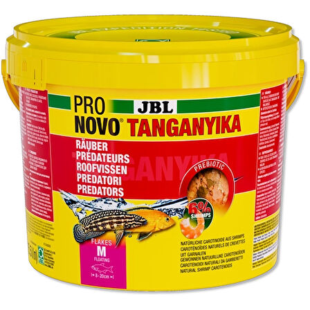 Jbl Pro Novo Tanganyika Flakes M 500 Gram Açık