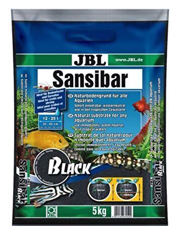 Jbl Sansıbar Siyah 0,2-0,5 Mm 5 Kg Kum