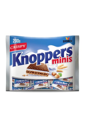 Knoppers Minis Sütlü Fındıklı Gofret 200 g