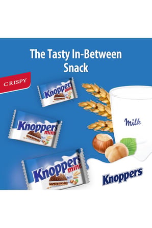 Knoppers Minis Sütlü Fındıklı Gofret 200 g