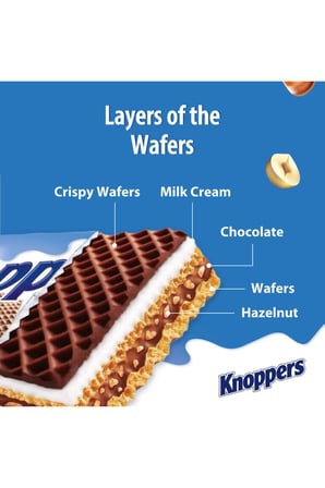 Knoppers Minis Sütlü Fındıklı Gofret 200 g