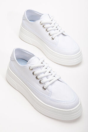 Angel Keten Kadın Yüksek Taban Sneaker