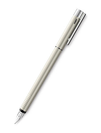 Lamy Logo Pearl Dokulu Paslanmaz Çelik Gövdeli Dolma Kalem 06P-M