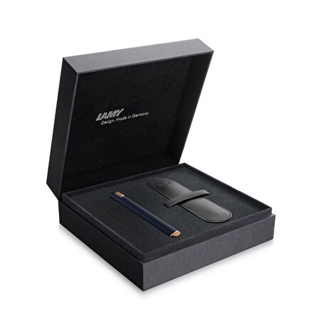 LAMY Dialog CC 14K Altın M Uç Mavi Dolma Kalem 81M-Mg