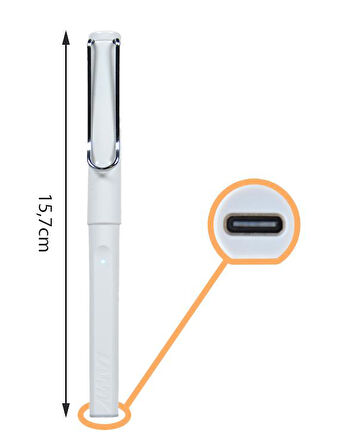 Lamy Safari Note+ iPad Tablet Kalemi 4A1 Beyaz