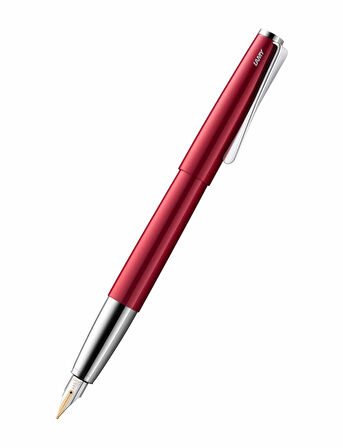 Lamy Studio Piano Parlak Kırmızı Dolma Kalem - F Uç 68PG-F
