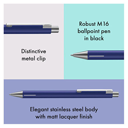 LAMY econ 2025 Special Edition Tükenmez Kalem Dark Dusk Matt 240-DDM