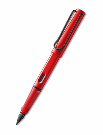 Lamy Safari Kırmızı Dolma Kalem - M Uç S16-M