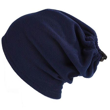 Unisex Kışlık Şapka Bere Olabilen İpli Polar Boyunluk Winter Neck Collar