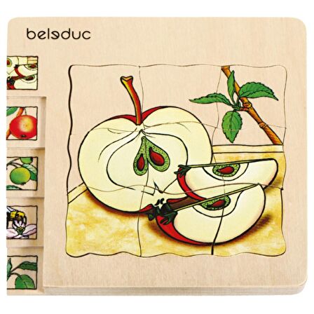 Beleduc Oluşum Puzzle - Elma