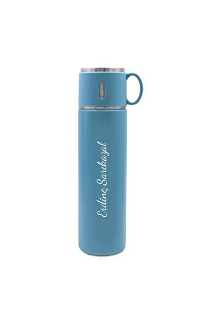 Bardaklı Siyah Termos