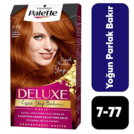 Palette Deluxe 7-77 Yoğun Parlak Bakır