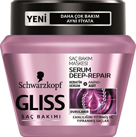 Glıss Saç Maskesi Serum Deep Repaır 300 Ml