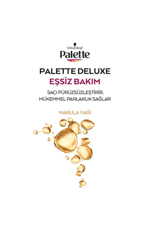 Deluxe 7-36 Küllü Kestane Zengin Yağ Bakımı Kit Saç Boyası Bakım Maskesi