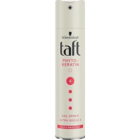 Taft Saç Spreyi Keratin Ultra Güçlü 4-250 Ml