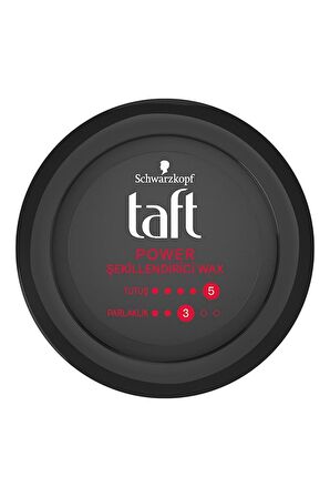 Schwarzkopf Taft Power Şekillendirici Wax 75 Ml Mega Güçlü 5 Numara