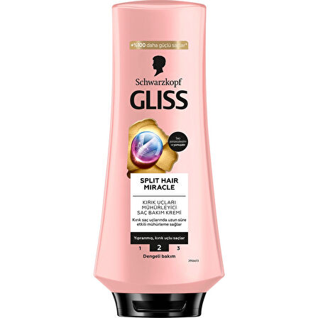 Gliss Split Hair Miracle Kırık Uçları Mühürleyici Saç Bakım Kremi 360 Ml