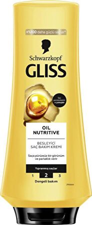 Gliss Oil Nutritive Saç Kremi 360 ML