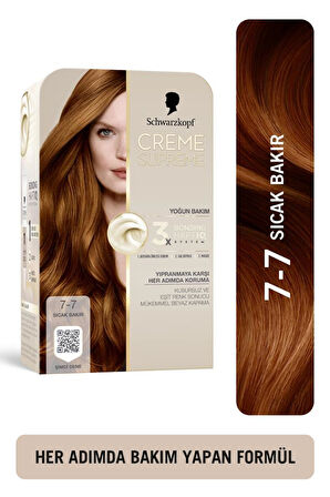 Creme Supreme Full Kit 7-7 Sıcak Bakır 